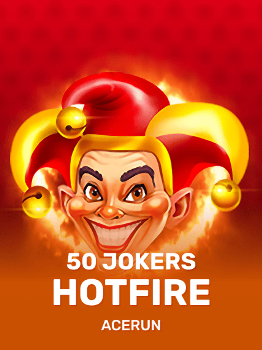 50 Jokers Hotfire slot artwork