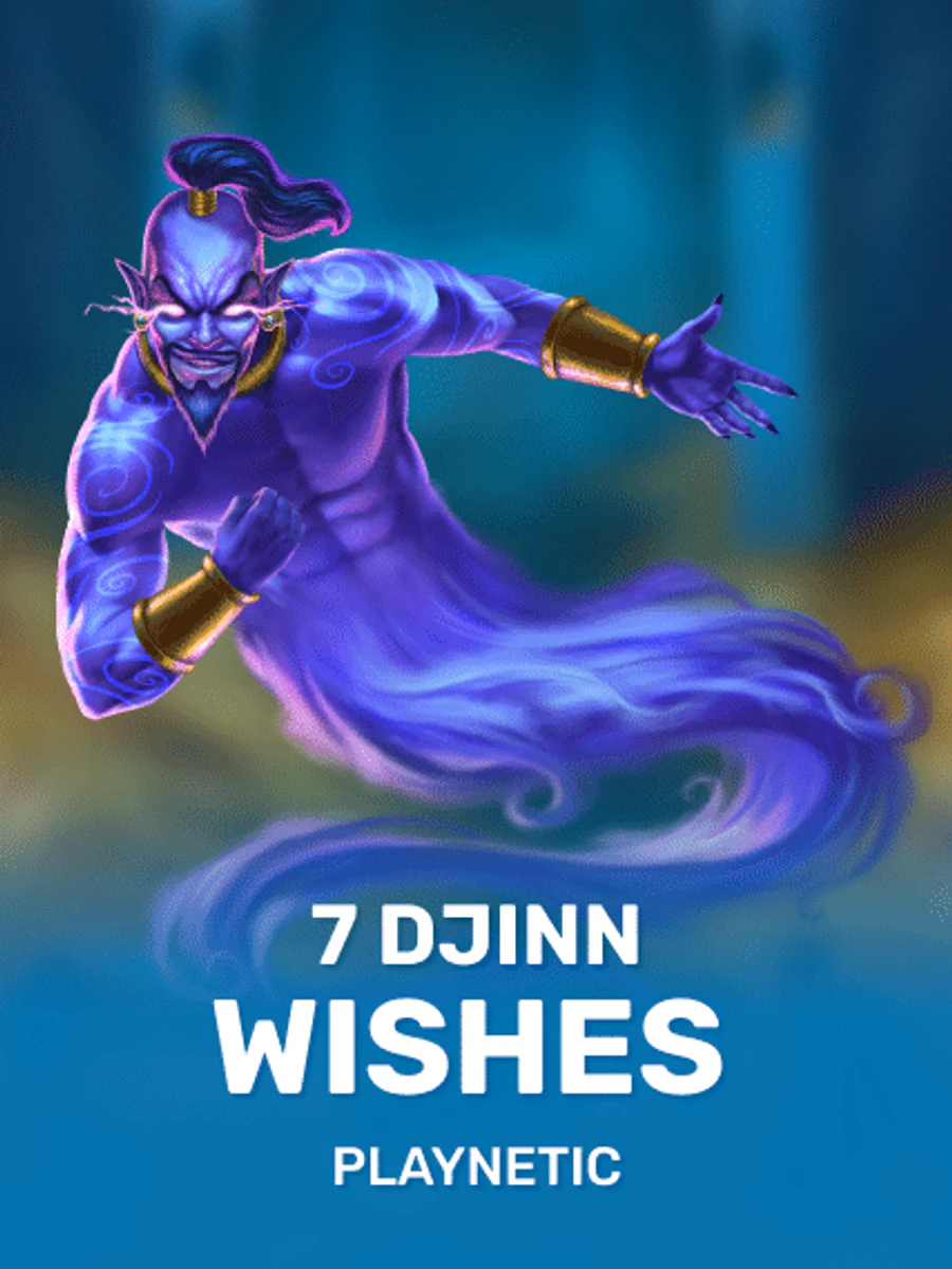 7 Djinn Wishes slot artwork