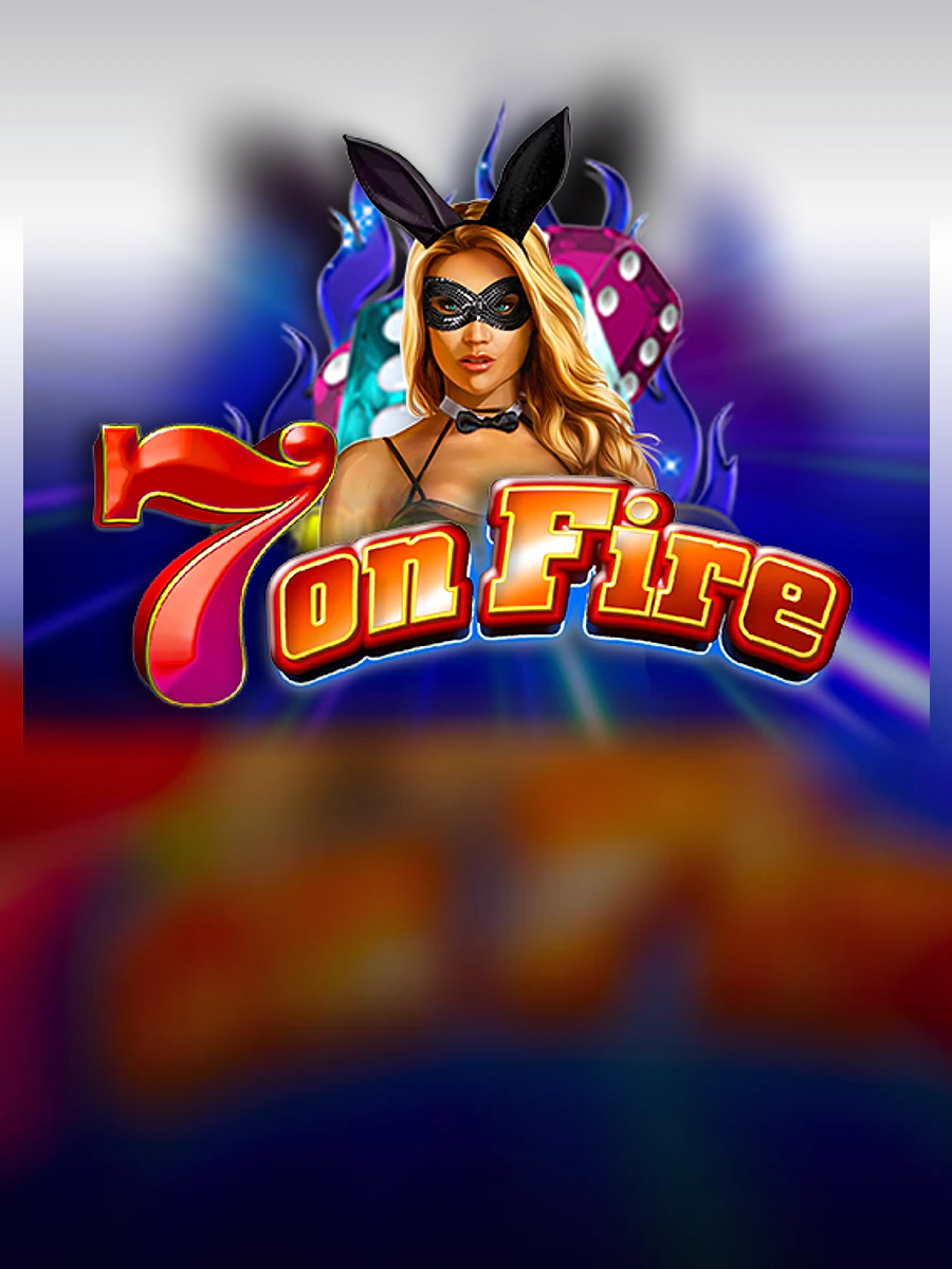 7 on Fire slot artwork