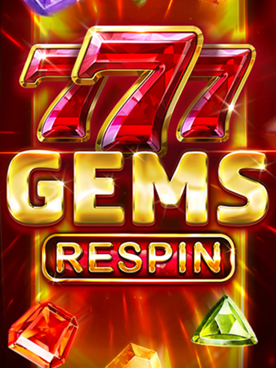 777 Gems Respin slot artwork