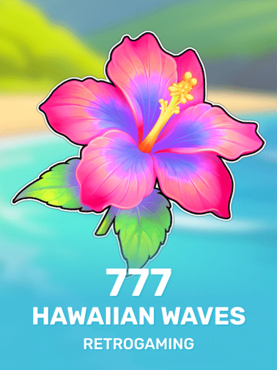 777 - Hawaiian Waves slot artwork
