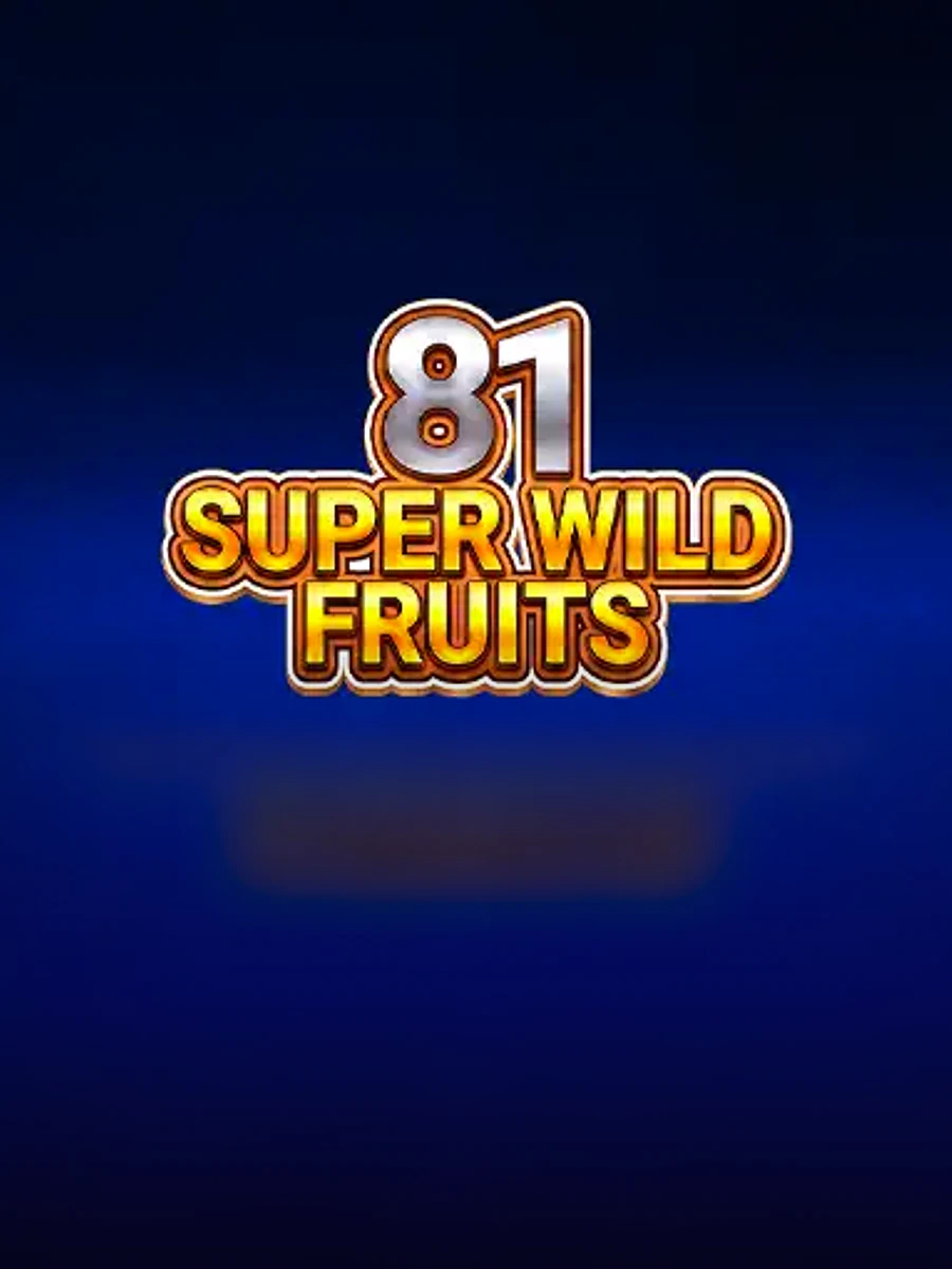 81 Super Wild Fruits slot artwork