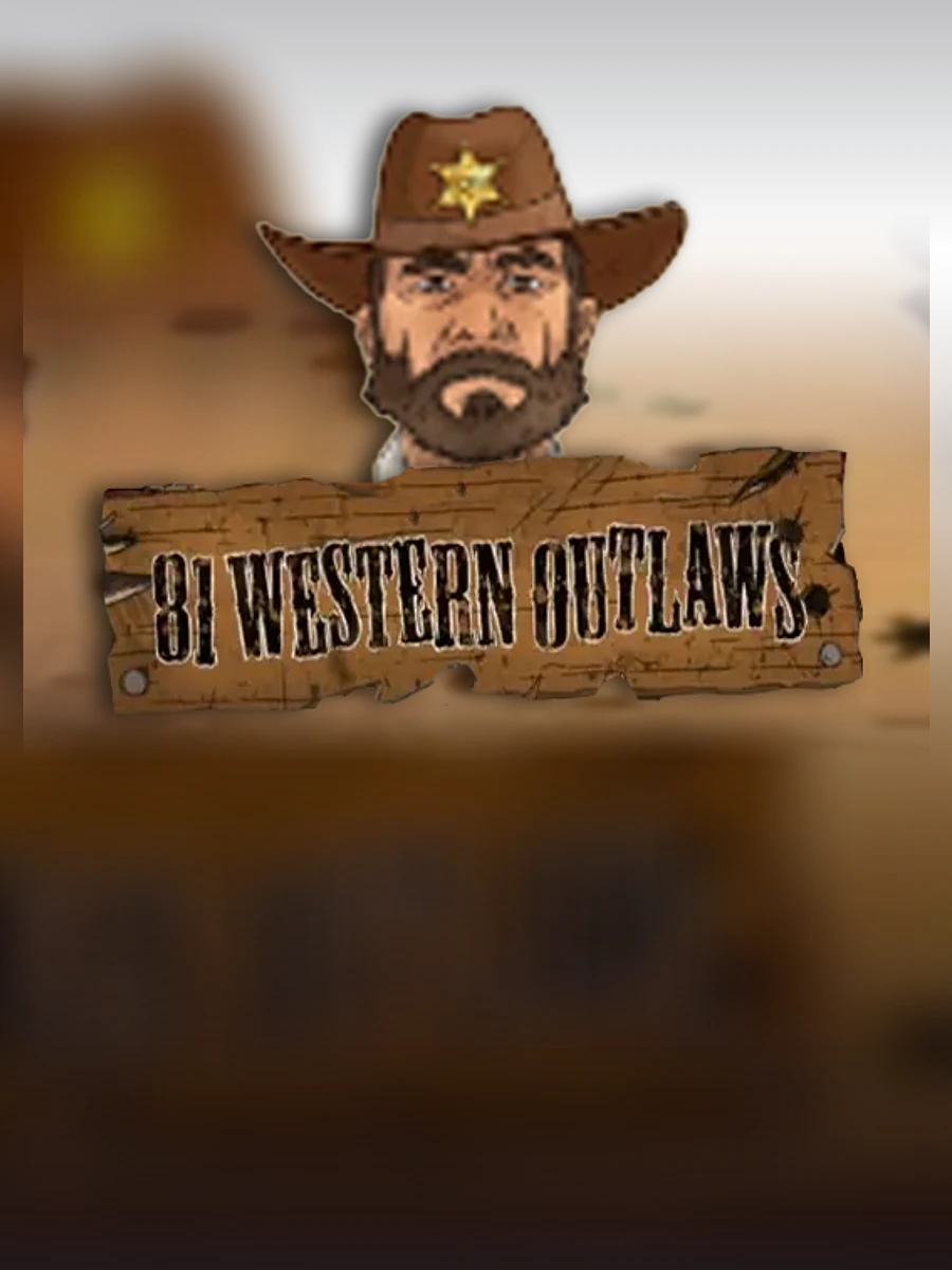 81 Western Outlaws slot artwork