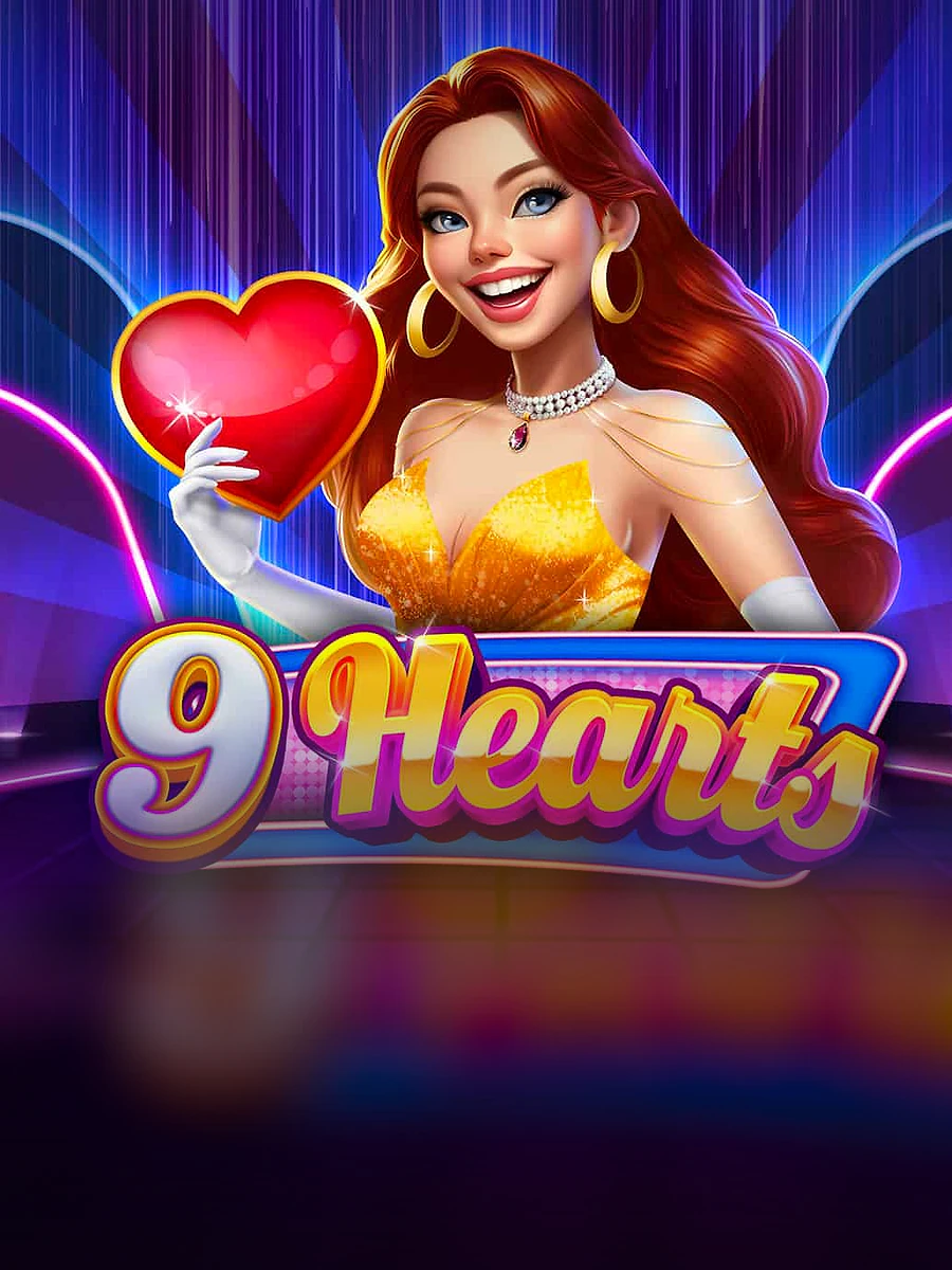 9 Hearts slot artwork