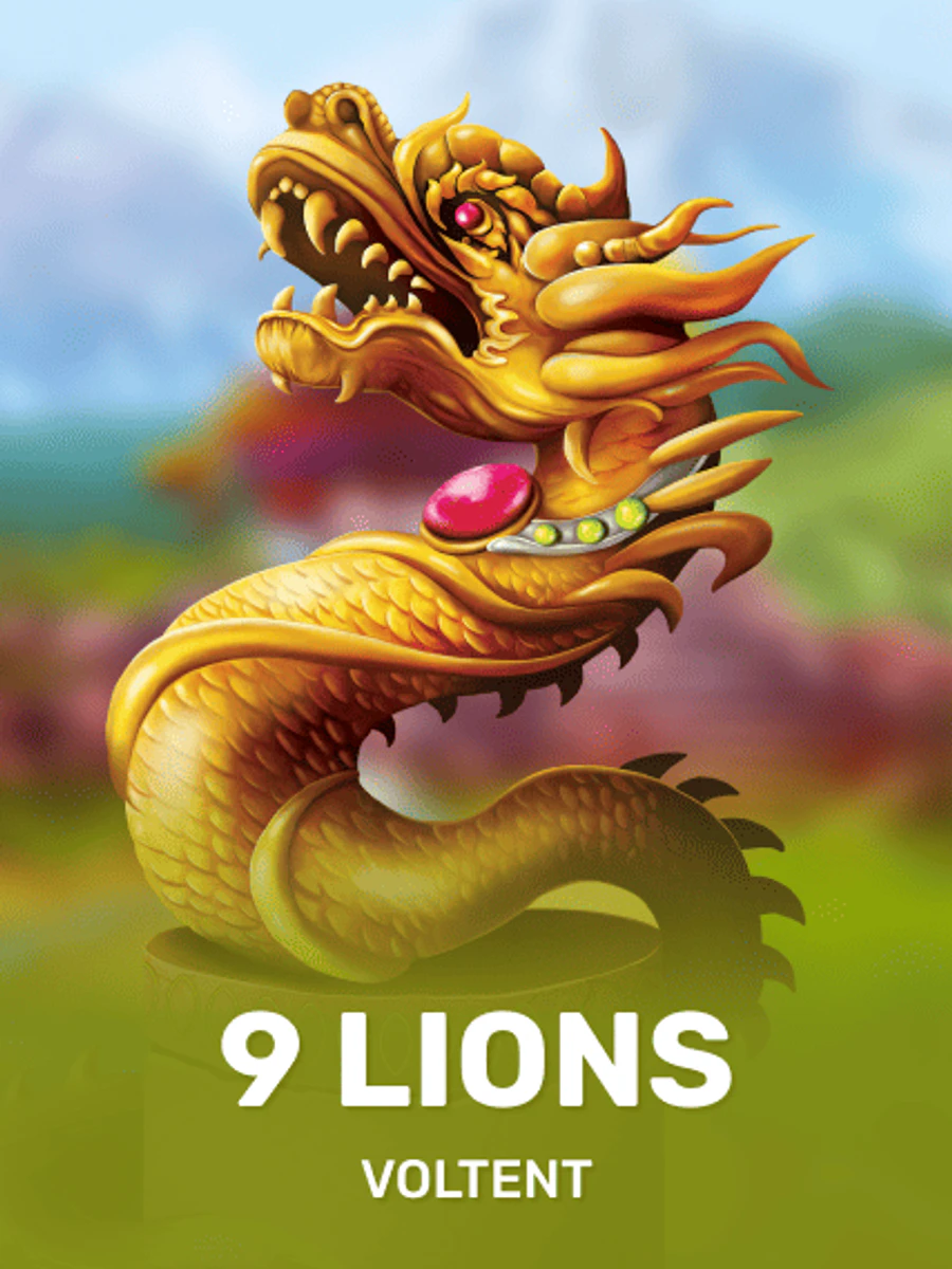 9 Lions slot artwork