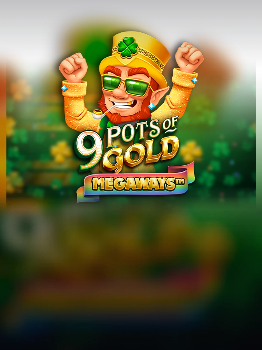 9 Pots of Gold Megaways slot artwork
