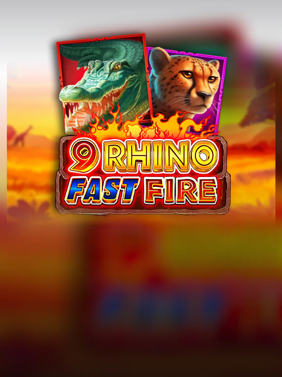 9 Rhino Fast Fire slot artwork
