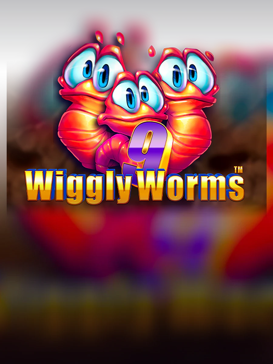 9 Wiggly Worms slot artwork