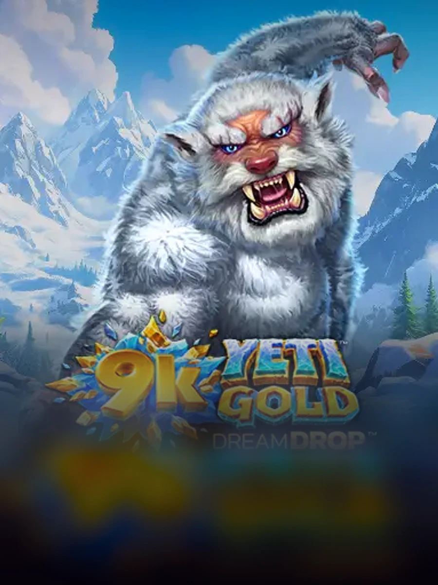 9K Yeti Gold Dream Drop casino game artwork