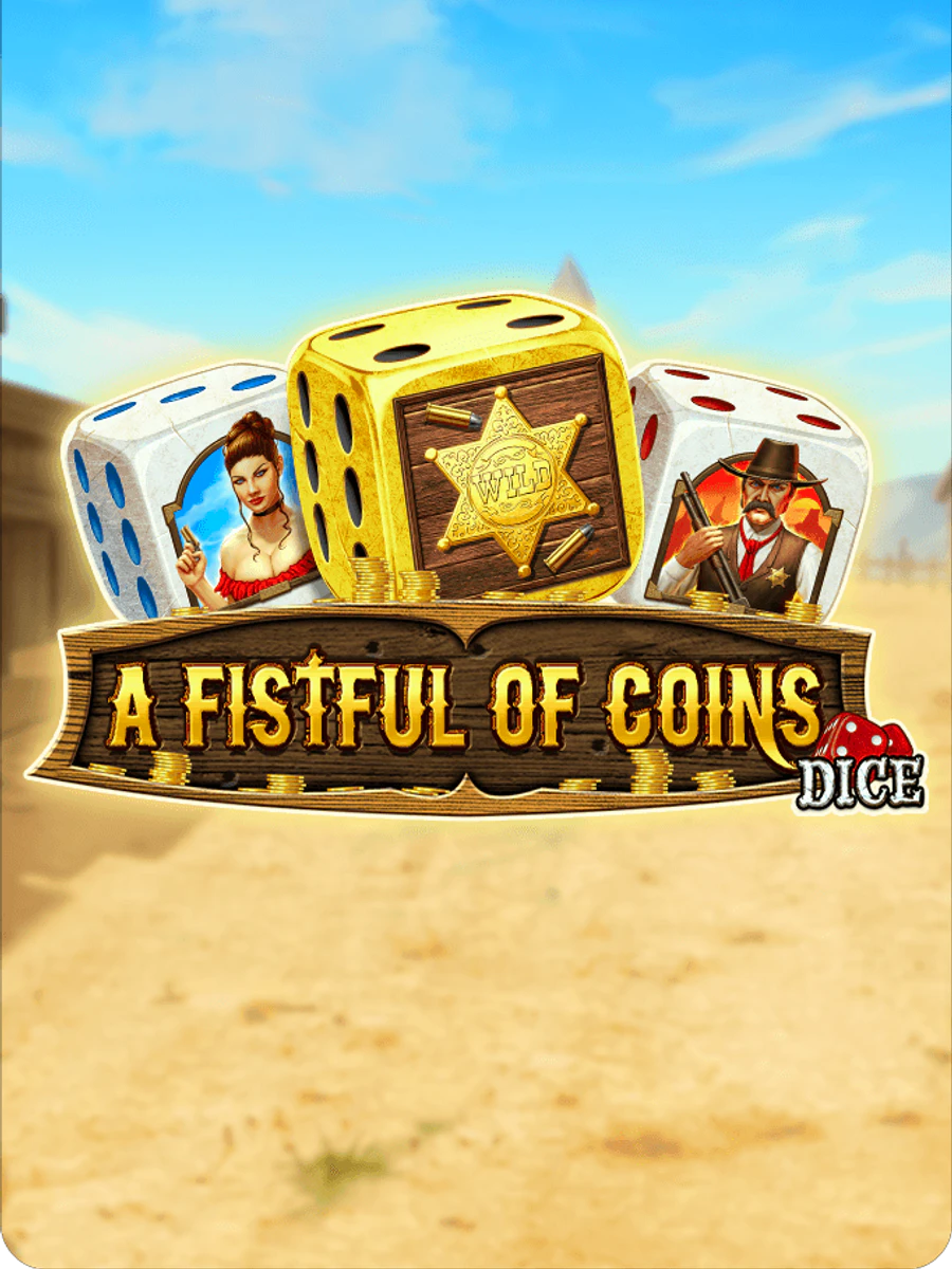 A Fistful Of Coins Dice slot artwork