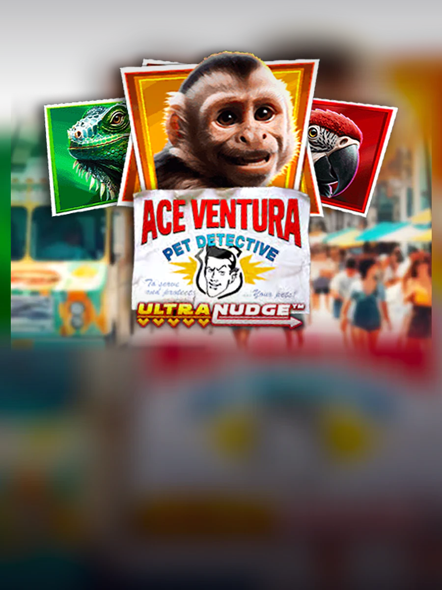 Ace Ventura Pet Detective Ultranudge slot artwork