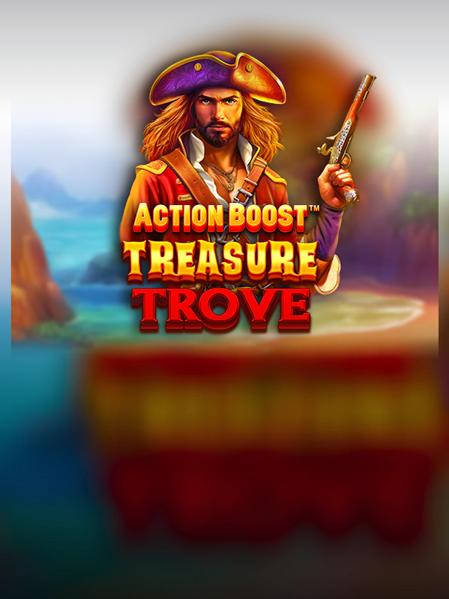 Action Boost Treasure Trove slot artwork