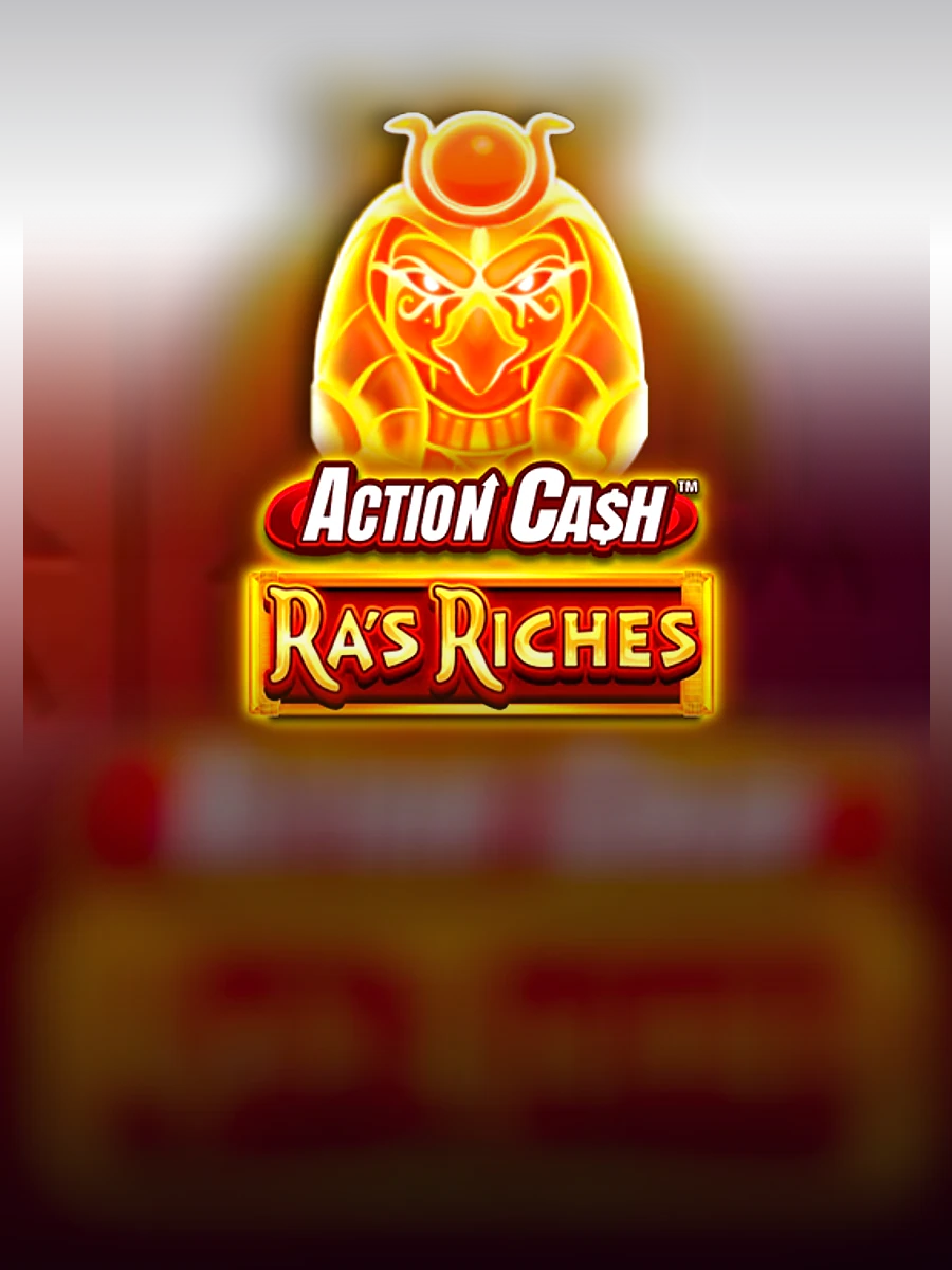 Action Cash Ra's Riches slot artwork