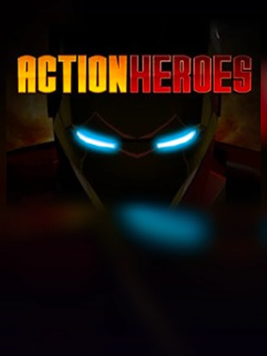 Action Heroes slot artwork