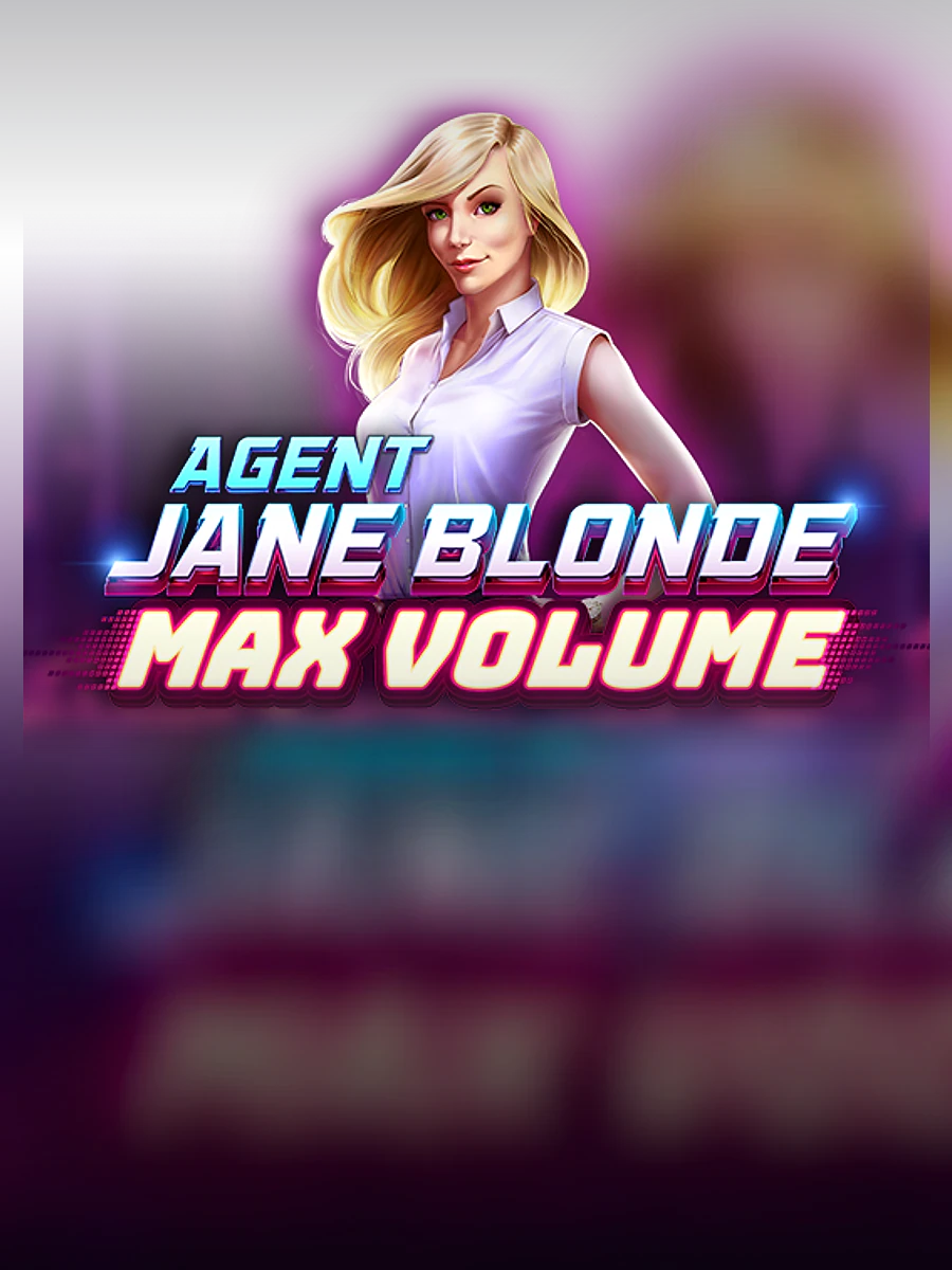 Agent Jane Blonde Max Volume slot artwork