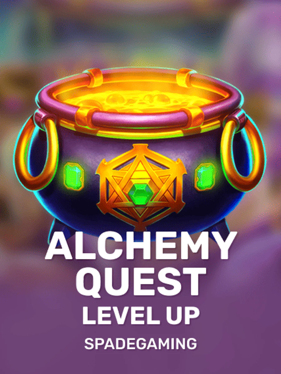 Alchemy Quest Level Up slot artwork