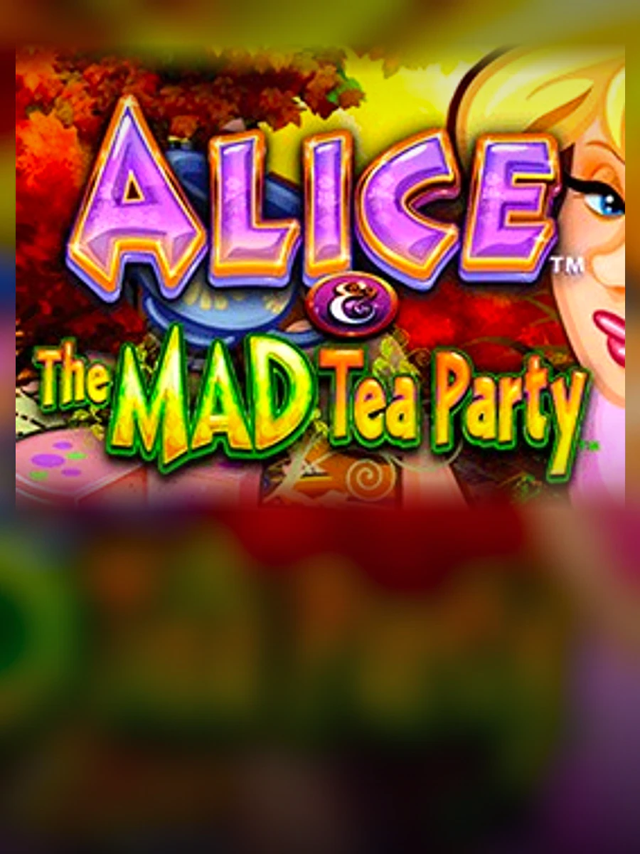 Alice and the Mad Tea Party slot artwork