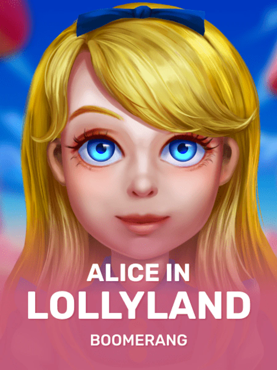 Alice in Lollyland slot artwork