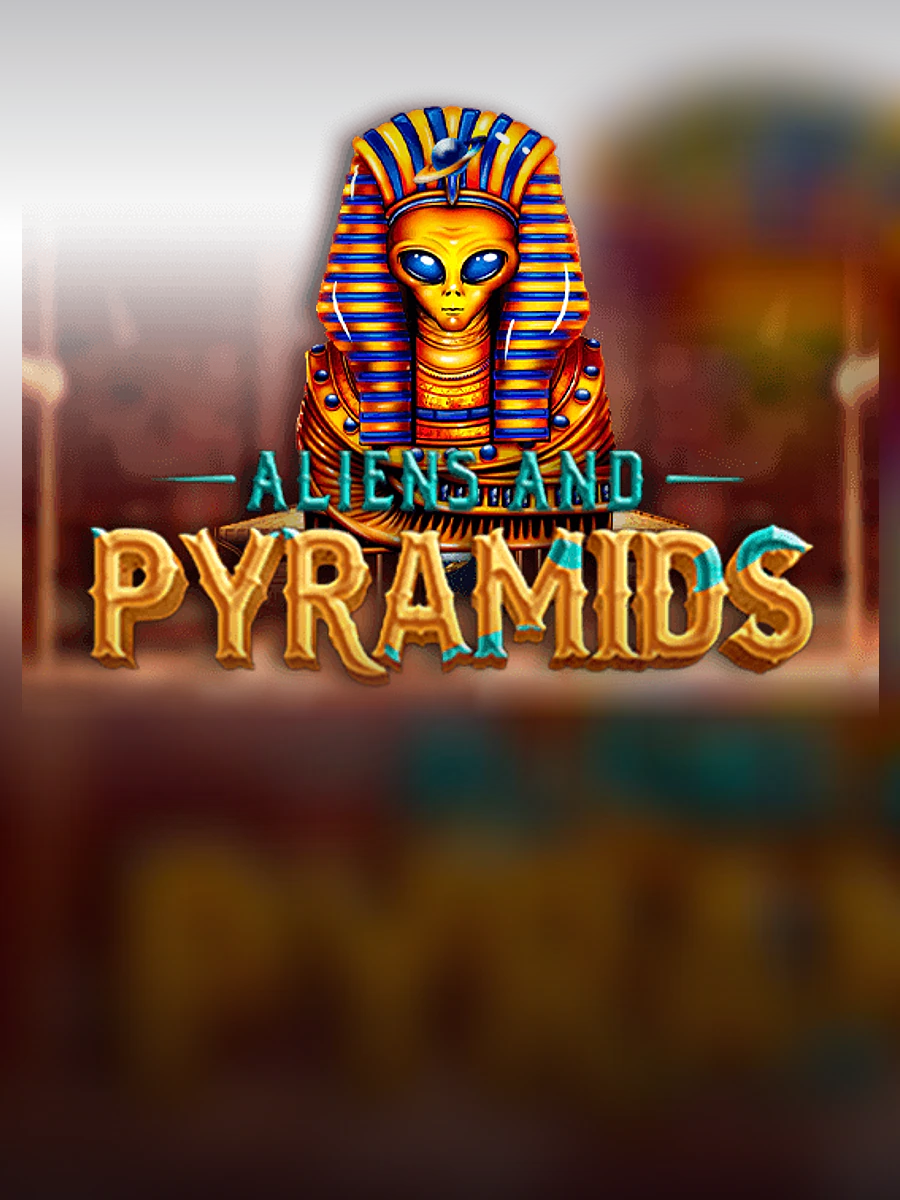 Aliens & Pyramids slot artwork