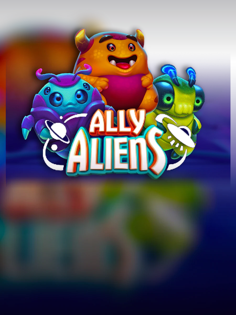 Ally Aliens slot artwork