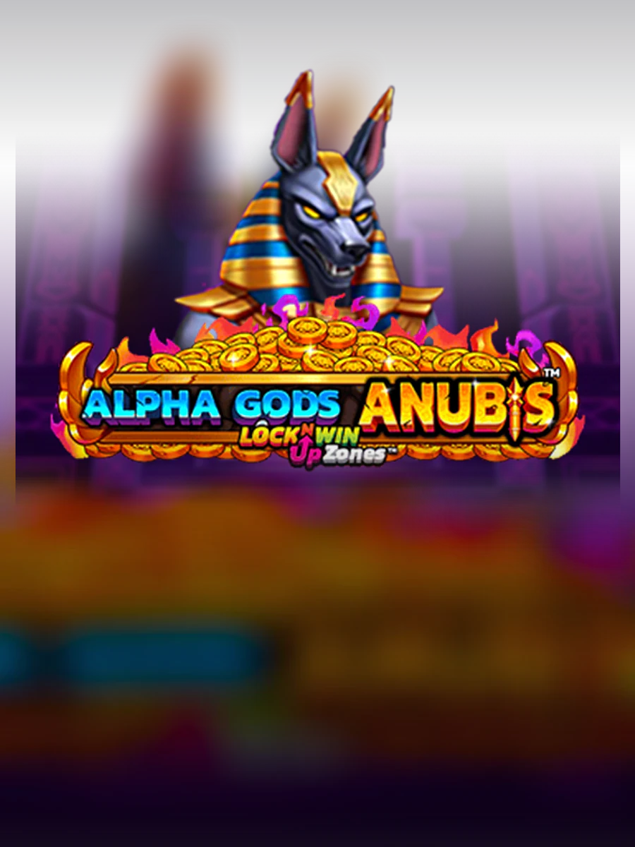 Alpha Gods Anubis slot artwork