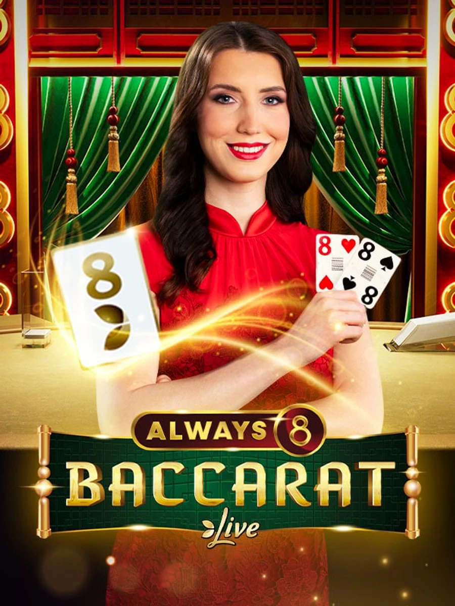 Always 8 Baccarat casino game artwork