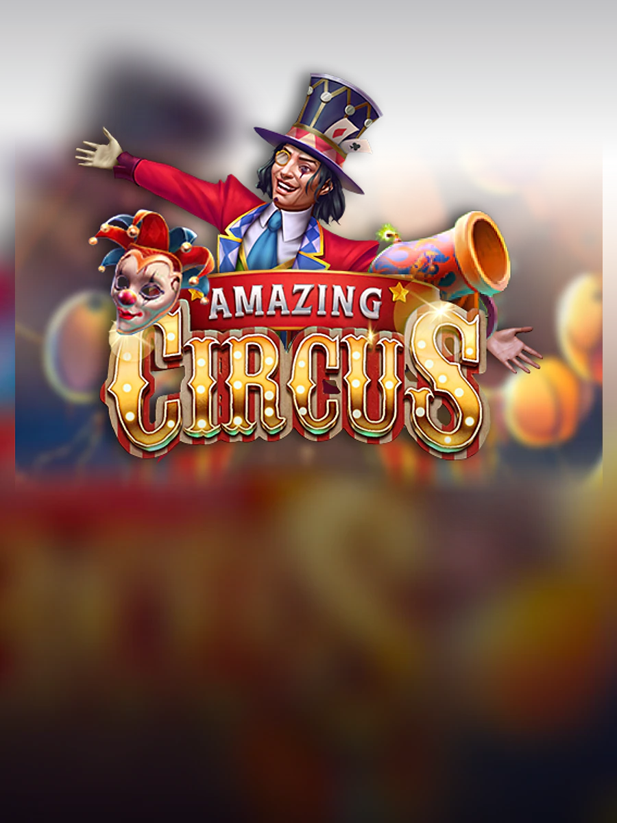 Amazing Circus casino game artwork