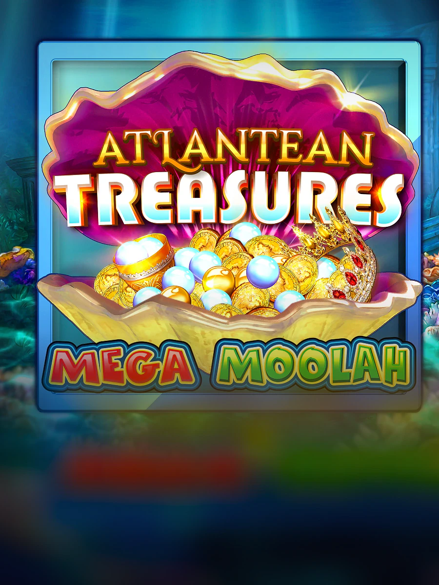 Atlantean Treasures Mega Moolah slot artwork