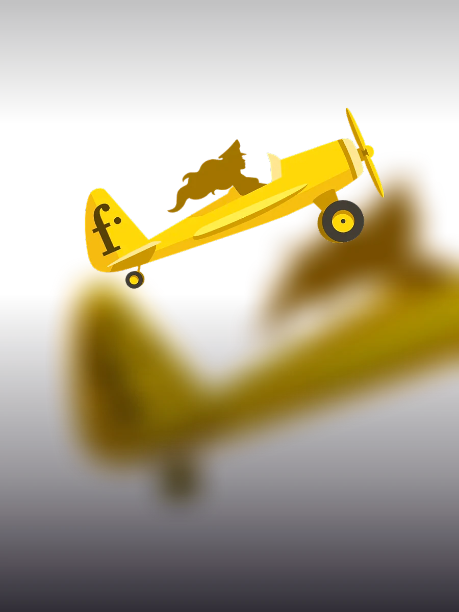 Aviashow crash game artwork