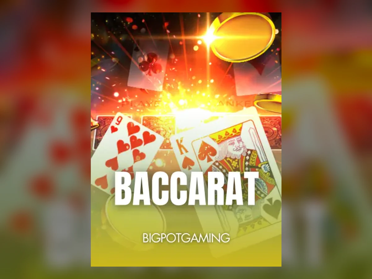 Baccarat casino game artwork