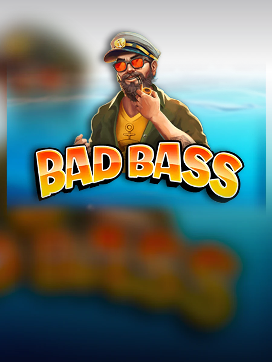 Bad Bass slot artwork