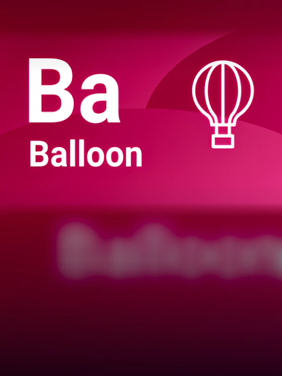 Balloon casino game artwork