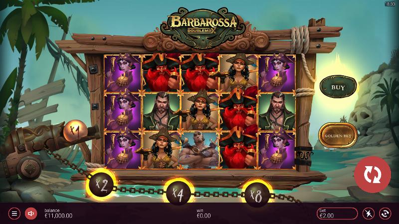 Barbarossa slot artwork