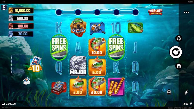 Bass Cash Assembl’em slot artwork