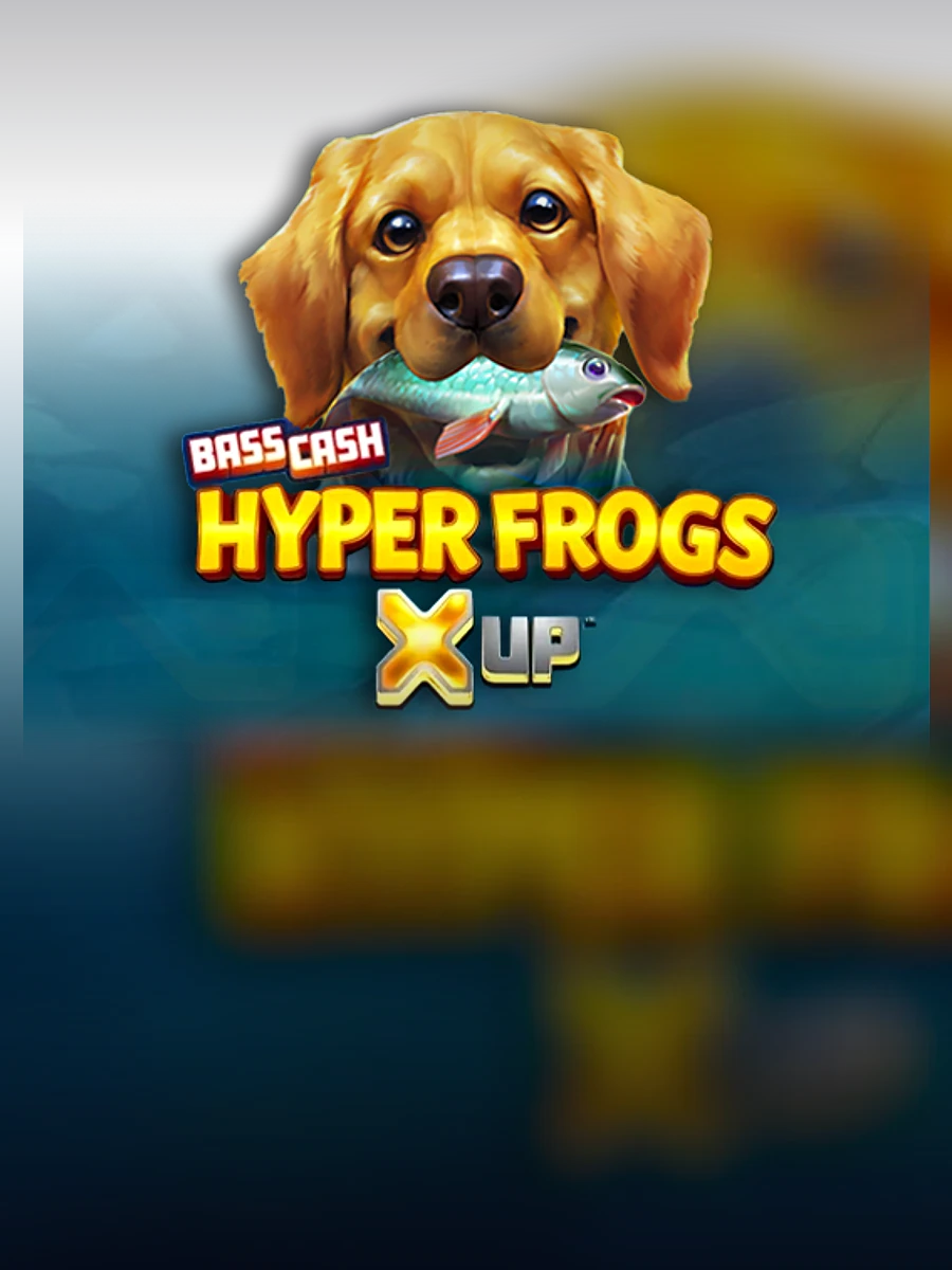Bass Cash Hyper Frogs X UP slot artwork