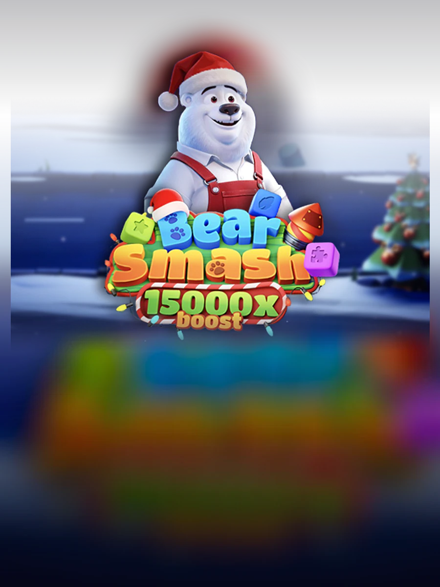 Bear Smash: 15000X Boost slot artwork