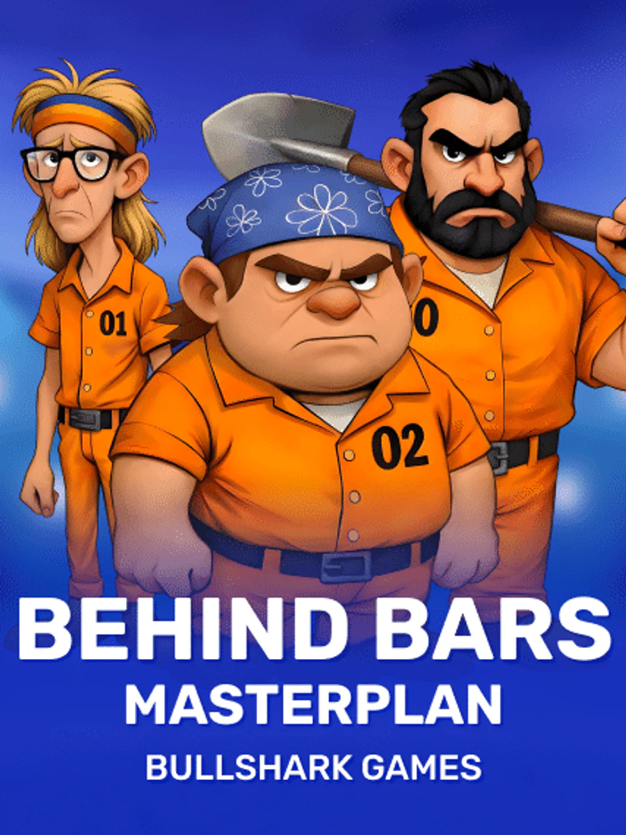 Behind Bars Masterplan slot artwork