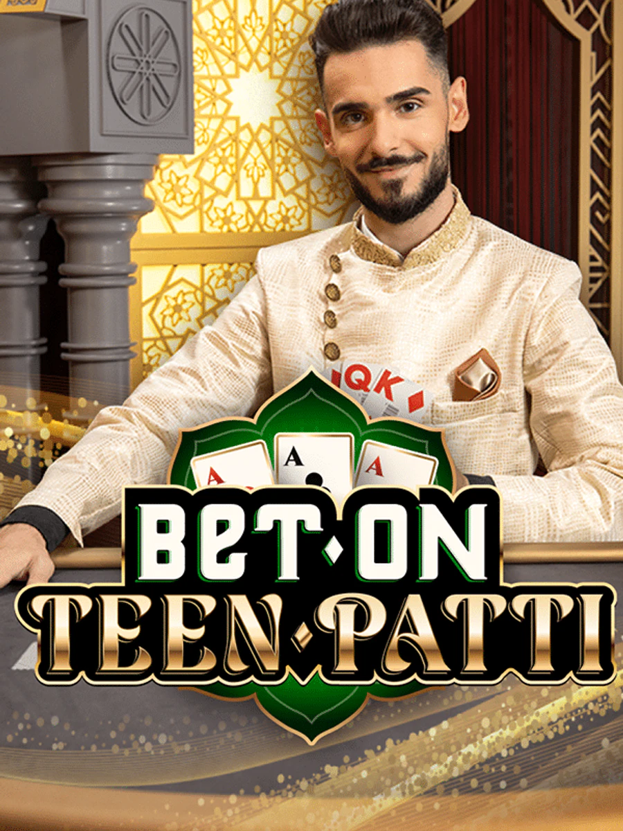 Bet on Teen Patti casino game artwork