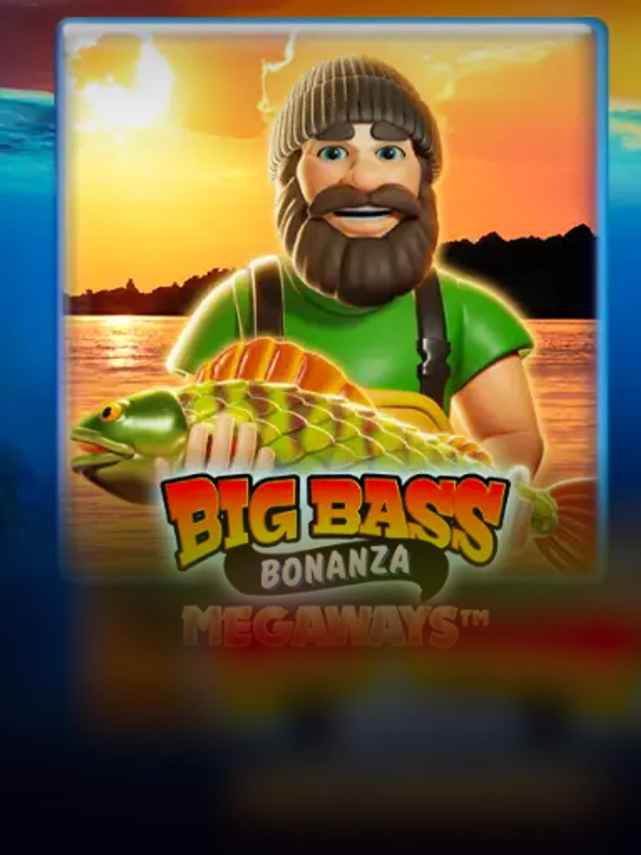 Big Bass Bonanza Megaways slot artwork
