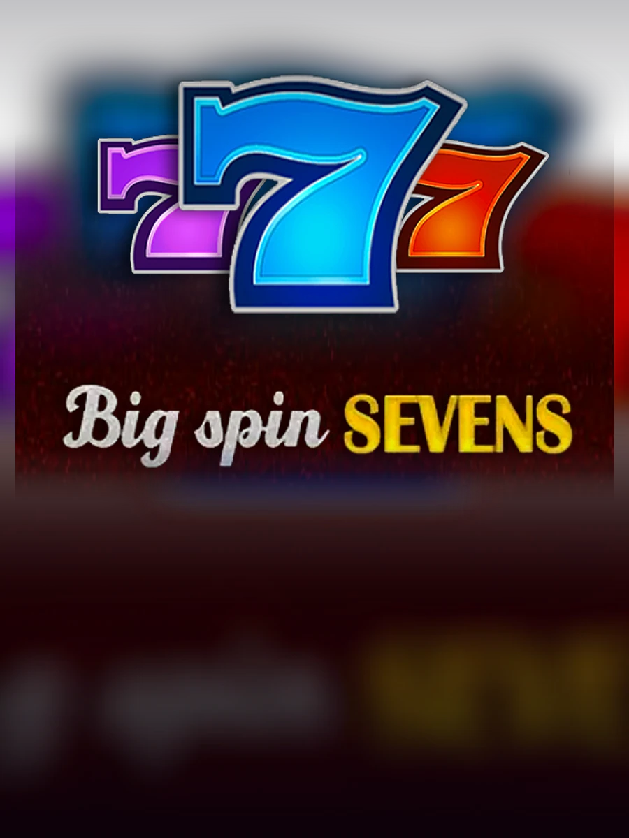 Big Spin Sevens slot artwork
