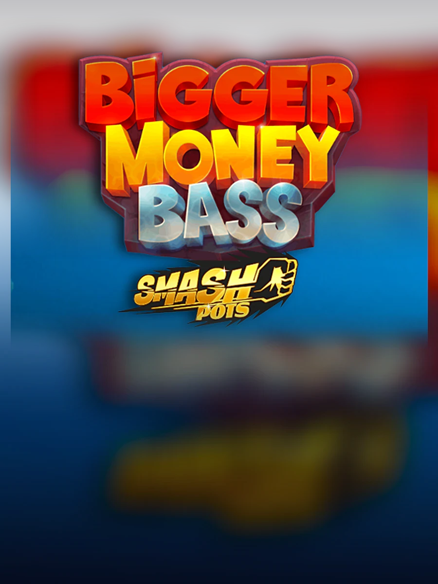 Bigger Money Bass Smash Pots slot artwork
