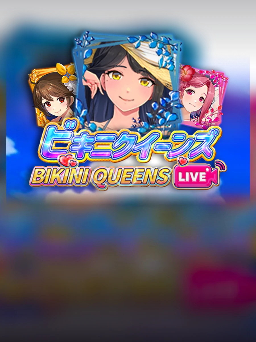 Bikini Queens Live Mega Edition slot artwork