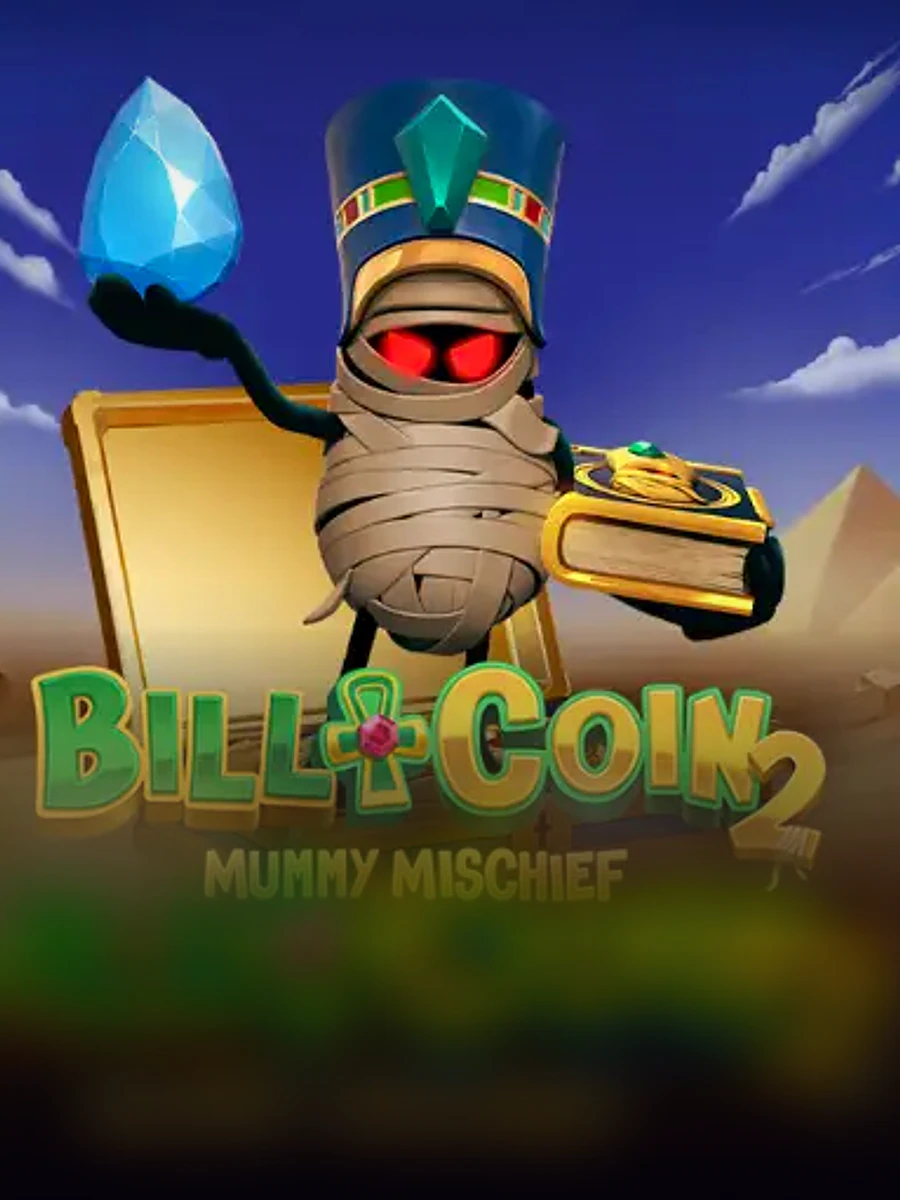 Bill & Coin 2 Mummy Mischief casino game artwork