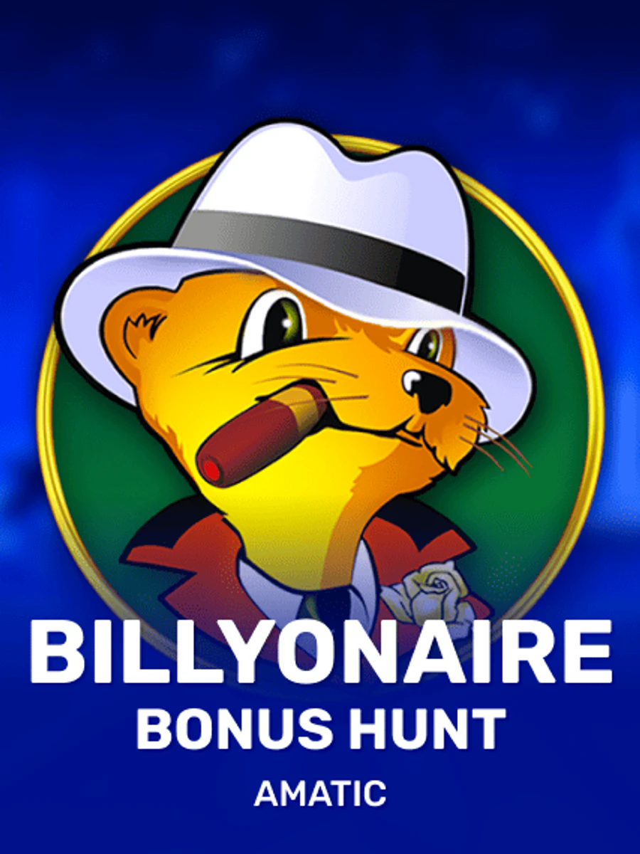 Billyonaire Bonus Hunt slot artwork