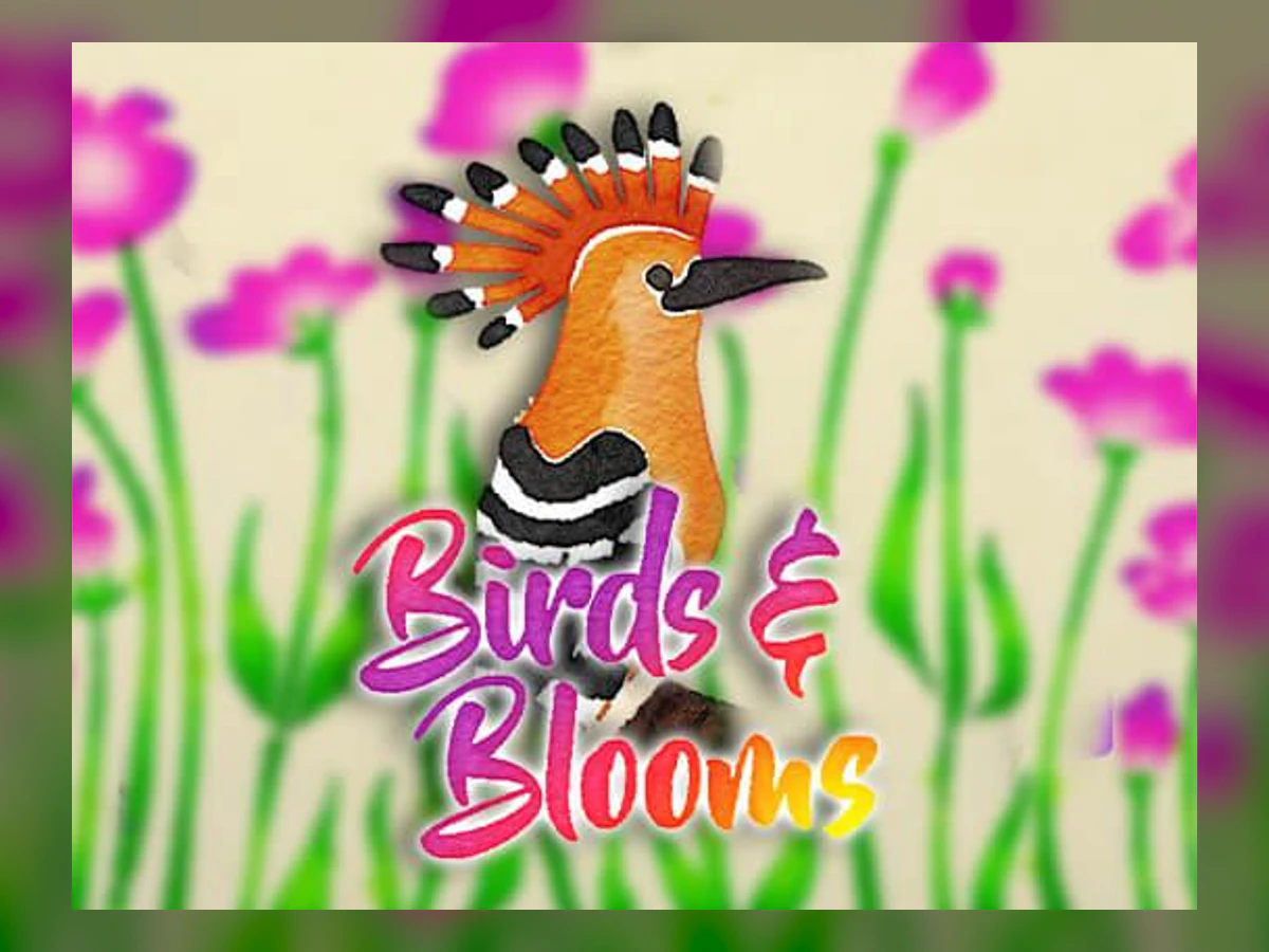 Birds & Blooms casino game artwork