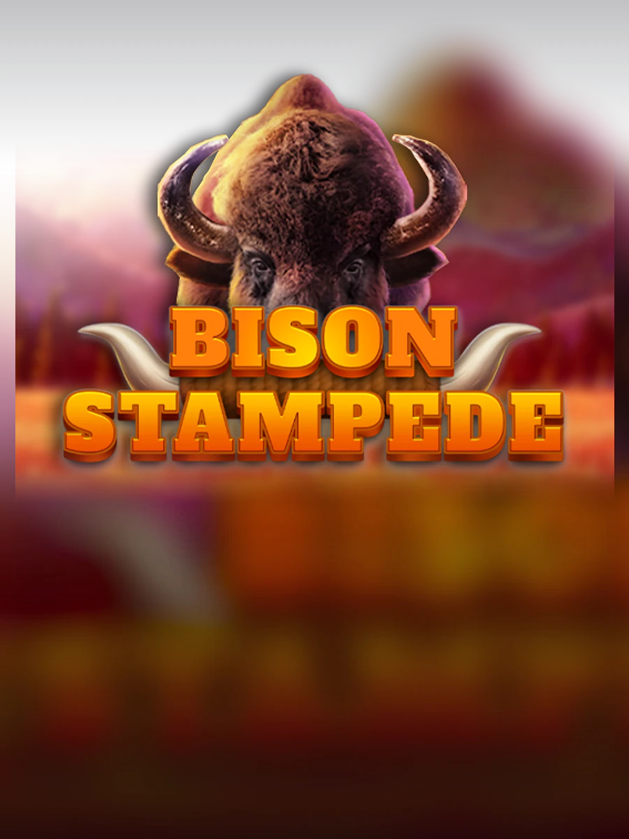 Bison Stampede slot artwork