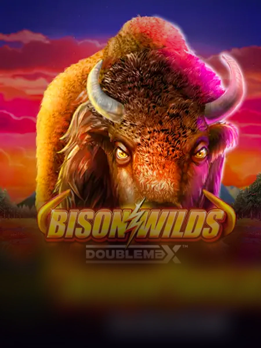 Bison Wilds DoubleMax slot artwork