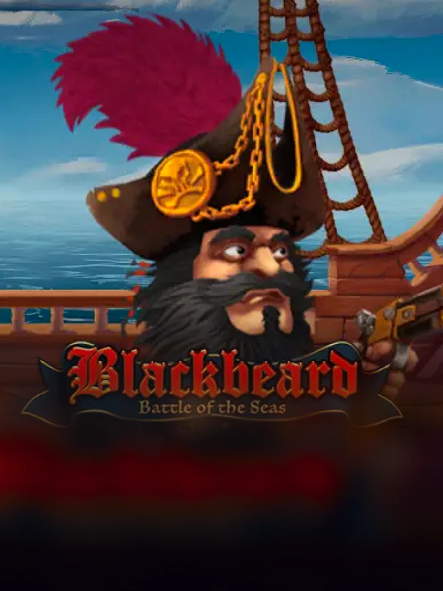 Blackbeard Battle of the Seas slot artwork