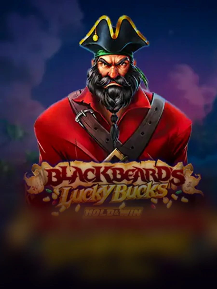 Blackbeard's Lucky Bucks slot artwork