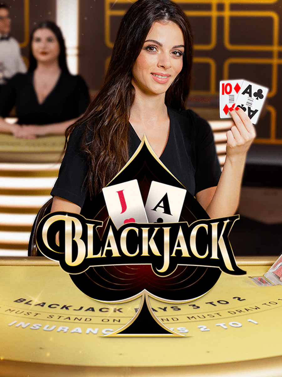Blackjack casino game artwork